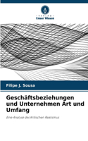Geschäftsbeziehungen und Unternehmen Art und Umfang