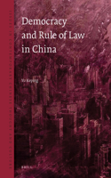 Democracy and the Rule of Law in China