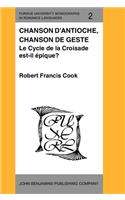 Chanson d'Antioche, chanson de geste