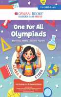 Oswaal One for All Olympiads Previous Year Solved Papers Class 6 Cyber For 2025 Exam