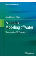 Economic Modeling of Water