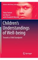 Children's Understandings of Well-Being