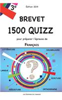 Brevet - 1500 quizz pour préparer l'épreuve de Français