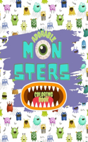 Adorable Monsters Coloring Book