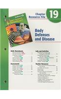 Holt Science & Technology Indiana Grade 6 Chapter 19 Resource File: Body Defenses and Disease