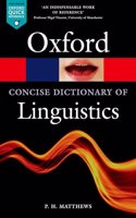 Concise Oxford Dictionary of Linguistics