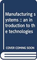 Manufacturing Systems
