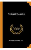 Privileged Characters