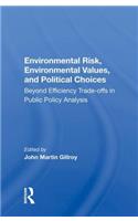 Environmental Risk, Environmental Values, And Political Choices