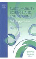 Sustainability Science and Engineering