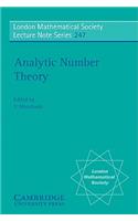 Analytic Number Theory