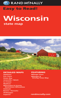 Rand McNally Easy to Read! Wisconsin State Map