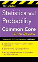 Cliffsnotes Statistics and Probability Common Core Quick Review