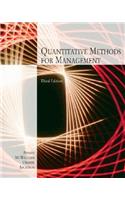 Quantitative Methods for Management, 3e