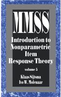 Introduction to Nonparametric Item Response Theory