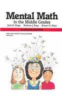 Mental Math in the Middle Grades