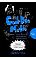 Cool-Doo Math - Grade 1&2 - Vol.03 - Black & White Version