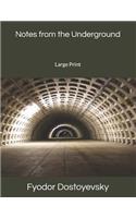 Notes from the Underground: Large Print