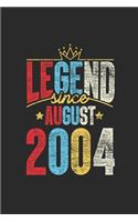 Legend Since August 2004
