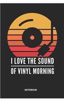 Vinyl Morning Notebook