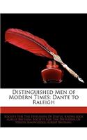 Distinguished Men of Modern Times