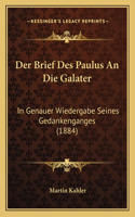 Brief Des Paulus An Die Galater