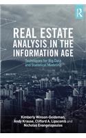 Real Estate Analysis in the Information Age