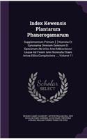 Index Kewensis Plantarum Phanerogamarum