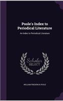 Poole's Index to Periodical Literature