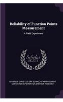 Reliability of Function Points Measurement