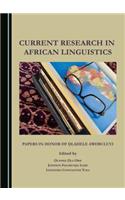 Current Research in African Linguistics
