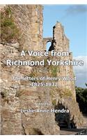 Voice from Richmond Yorkshire