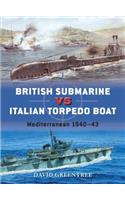 British Submarine vs Italian Torpedo Boat