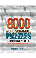 8000 Word Scramble Puzzles to Improve Your IQ