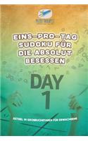 Eins-pro-Tag Sudoku für die Absolut Besessen Rätsel in Großbuchstaben für Erwachsene