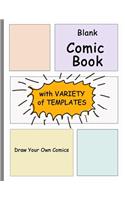 Blank Comic Book (Draw Your Own Comics)