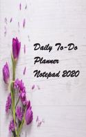 Daily to-do planner Notepad 2020