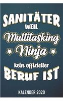 Kalender 2020: Sanitäter A5 Kalender Planer für ein erfolgreiches Jahr - 110 Seiten