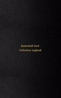 Basketball Card Collection Logbook