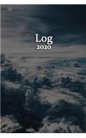 Weekly Fitness Log 2020: Weekly Fitness Log for the full year of 2020, 52 Pages, 6 x 9, Gift for Fitness Lovers, Clouds Matte Finish (Weekly Fitness Log Journal)