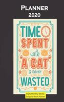 Planner 2020 Time Spent with a Cat