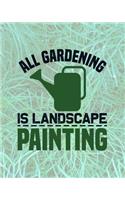 All Gardening Is Landscape Painting