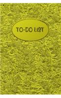 To Do List: Golden Weekly Work Task Checklist - Daily Task Planner - To Do List Notebook - Agenda Notepad For Men, Women, Students & Kids
