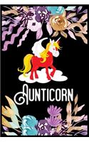 Aunticorn: A 101 Page Prayer notebook Guide For Prayer, Praise and Thanks. Made For Men and Women. The Perfect Christian Gift For Kids, Teens, College Students