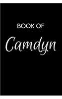 Camdyn Journal