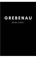 Grebenau: Notizbuch, Notizblock, Notebook - Liniert, Linien, Lined - DIN A5 (6x9 Zoll), 120 Seiten - Notizen, Termine, Planer, Tagebuch, Organisation - Deine 