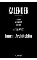 Kalender für Innen-Architekten / Innen-Architekt / Innen-Architektin