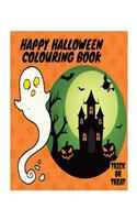 Happy Halloween Colouring Book