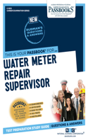 Water Meter Repair Supervisor (C-3012): Passbooks Study Guide Volume 3012(3012 Career Examination)