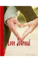 Love Journal: Large Journalling Notebook to Capture Those Special Moments - Heart Shaped Hands
